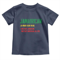 Funny Jamaican American Toddler T Shirt Retro Jamairican Roots - Wonder Print Shop