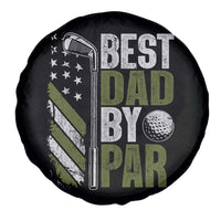 Best Dad By Par Spare Tire Cover Dad Golf Fathers Day Gift American Flag