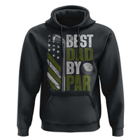 Best Dad By Par Hoodie Dad Golf Fathers Day Gift American Flag