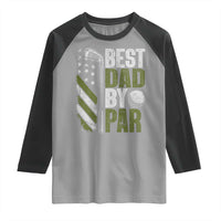 Best Dad By Par Raglan Shirt Dad Golf Fathers Day Gift American Flag