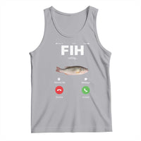 Fih Calling Remind me Message Decline Accept Tank Top Phone Call Fish - Wonder Print Shop