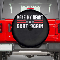 Funny Open Heart Surgery Recovery Spare Tire Cover Make My Heart Great Again - Wonder Print Shop