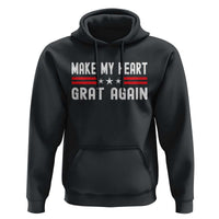 Funny Open Heart Surgery Recovery Hoodie Make My Heart Great Again - Wonder Print Shop