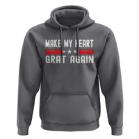 Funny Open Heart Surgery Recovery Hoodie Make My Heart Great Again - Wonder Print Shop