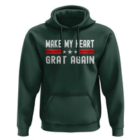 Funny Open Heart Surgery Recovery Hoodie Make My Heart Great Again - Wonder Print Shop