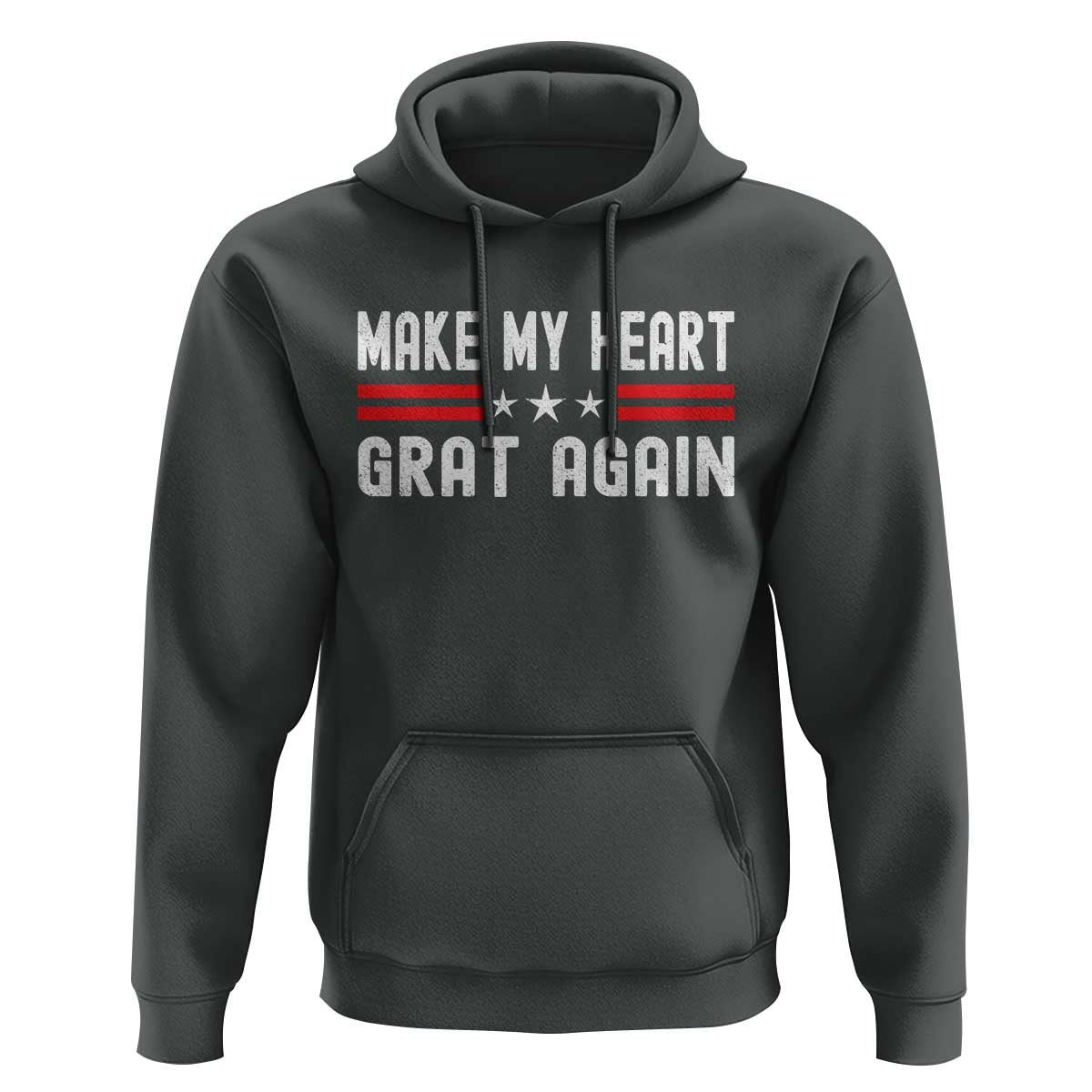 Funny Open Heart Surgery Recovery Hoodie Make My Heart Great Again - Wonder Print Shop