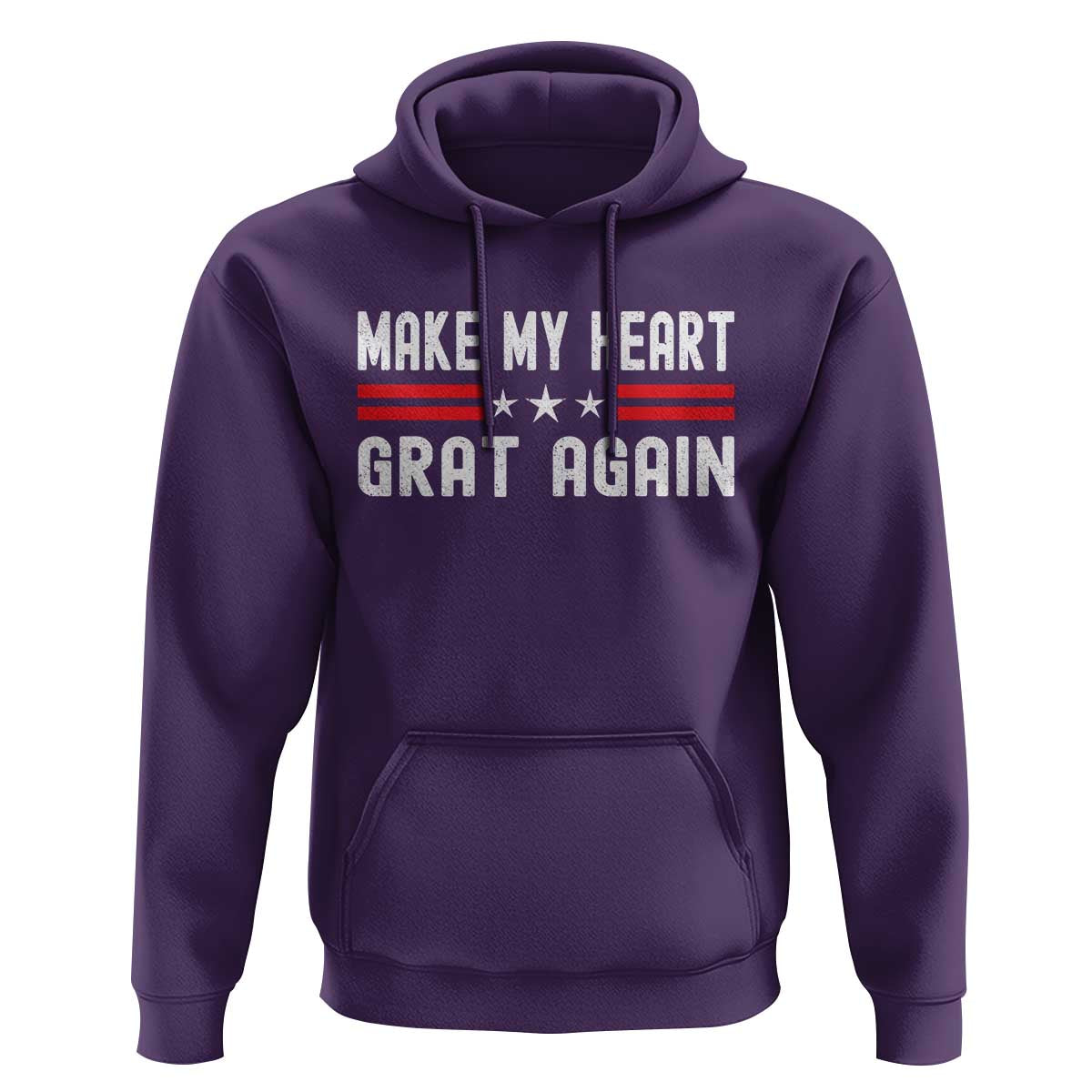 Funny Open Heart Surgery Recovery Hoodie Make My Heart Great Again - Wonder Print Shop
