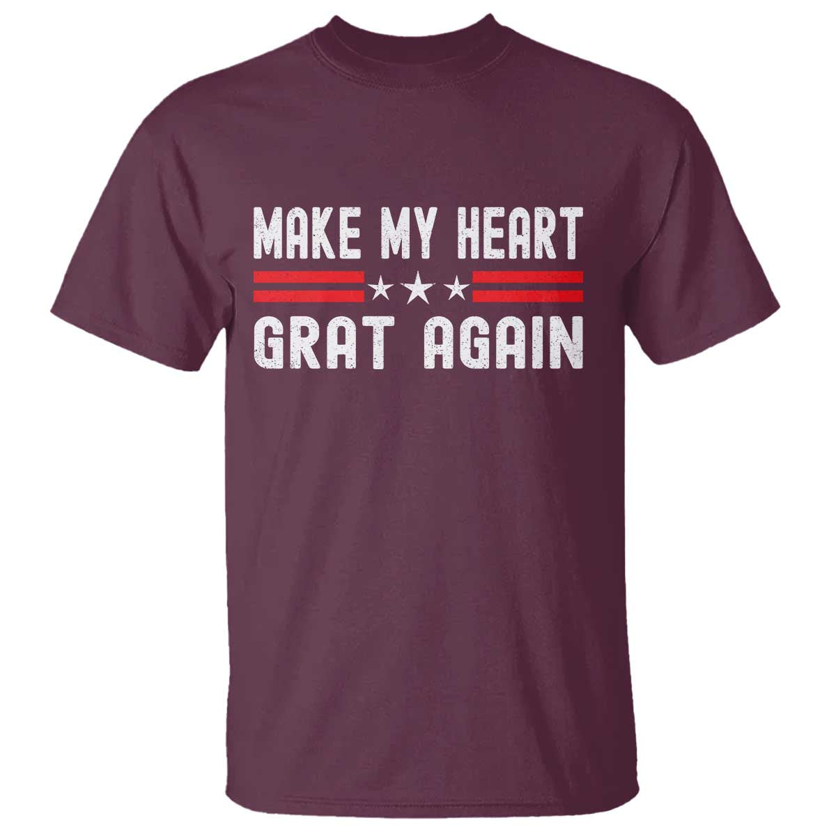 Funny Open Heart Surgery Recovery T Shirt Make My Heart Great Again - Wonder Print Shop