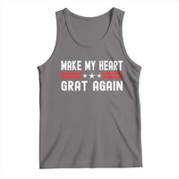 Funny Open Heart Surgery Recovery Tank Top Make My Heart Great Again - Wonder Print Shop
