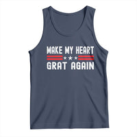 Funny Open Heart Surgery Recovery Tank Top Make My Heart Great Again - Wonder Print Shop