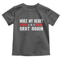 Funny Open Heart Surgery Recovery Toddler T Shirt Make My Heart Great Again - Wonder Print Shop