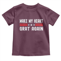Funny Open Heart Surgery Recovery Toddler T Shirt Make My Heart Great Again - Wonder Print Shop