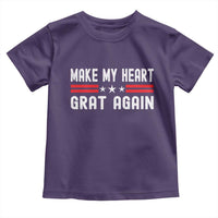 Funny Open Heart Surgery Recovery Toddler T Shirt Make My Heart Great Again - Wonder Print Shop