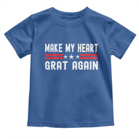 Funny Open Heart Surgery Recovery Toddler T Shirt Make My Heart Great Again - Wonder Print Shop