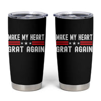 Funny Open Heart Surgery Recovery Tumbler Cup Make My Heart Great Again - Wonder Print Shop