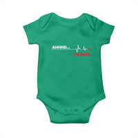 Cool Heart Surgery Survivor Baby Onesie Coronary Bypass Artery Open Heart Diseases Surgery Heartbeat - Wonder Print Shop