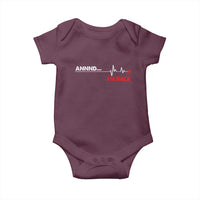 Cool Heart Surgery Survivor Baby Onesie Coronary Bypass Artery Open Heart Diseases Surgery Heartbeat - Wonder Print Shop