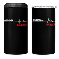 Cool Heart Surgery Survivor 4 in 1 Can Cooler Tumbler Coronary Bypass Artery Open Heart Diseases Surgery Heartbeat - Wonder Print Shop