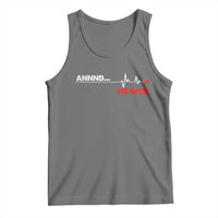 Cool Heart Surgery Survivor Tank Top Coronary Bypass Artery Open Heart Diseases Surgery Heartbeat - Wonder Print Shop