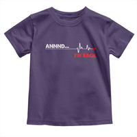 Cool Heart Surgery Survivor Toddler T Shirt Coronary Bypass Artery Open Heart Diseases Surgery Heartbeat - Wonder Print Shop