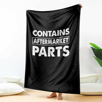 Bionic Aftermarket Parts Throw Blanket Knee And Hip Replacement Surgery Recovery Get Well Soon Gift - Wonder Print Shop