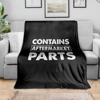 Bionic Aftermarket Parts Throw Blanket Knee And Hip Replacement Surgery Recovery Get Well Soon Gift - Wonder Print Shop