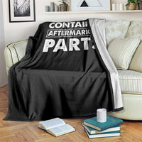 Bionic Aftermarket Parts Throw Blanket Knee And Hip Replacement Surgery Recovery Get Well Soon Gift - Wonder Print Shop