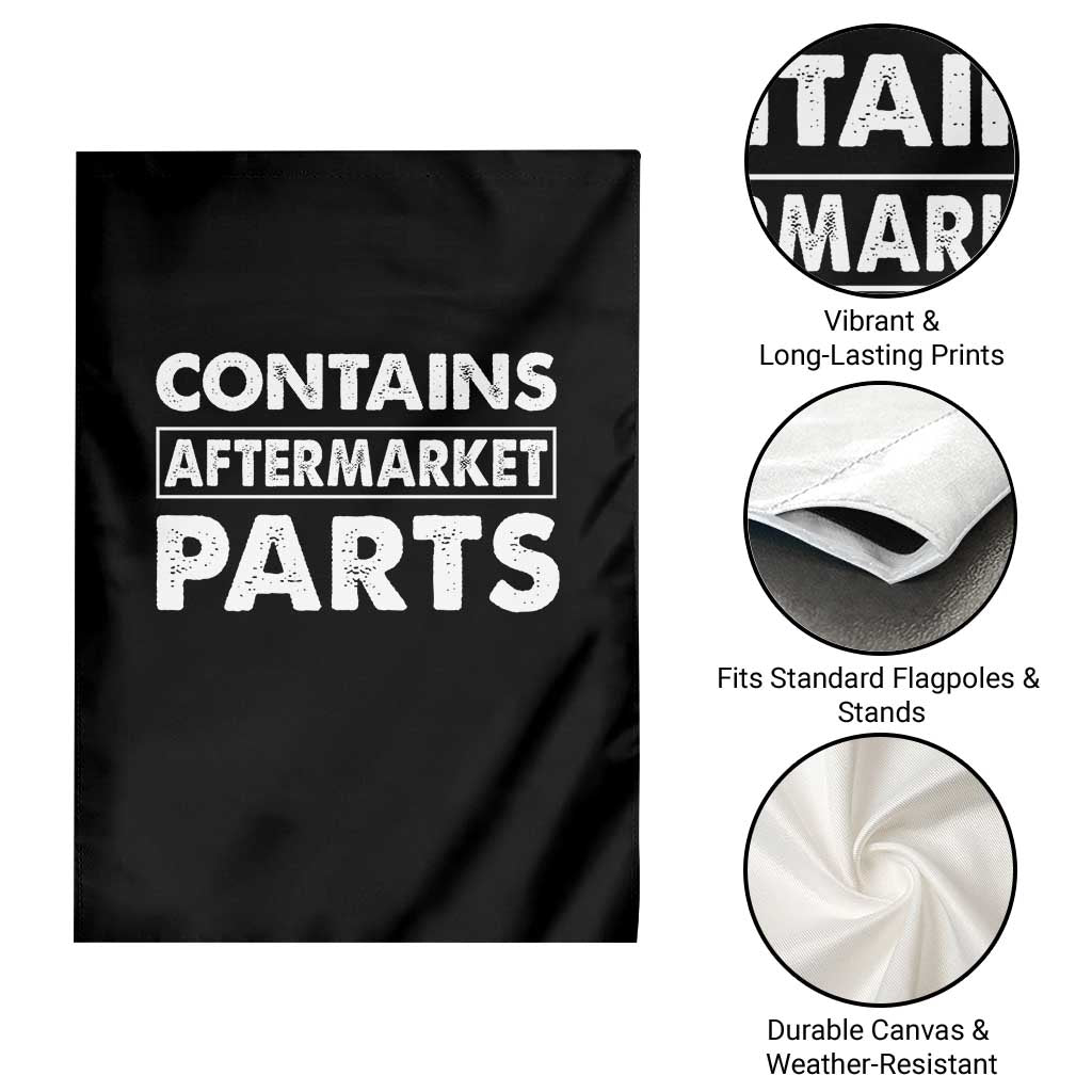Bionic Aftermarket Parts Garden Flag Knee And Hip Replacement Surgery Recovery Get Well Soon Gift - Wonder Print Shop