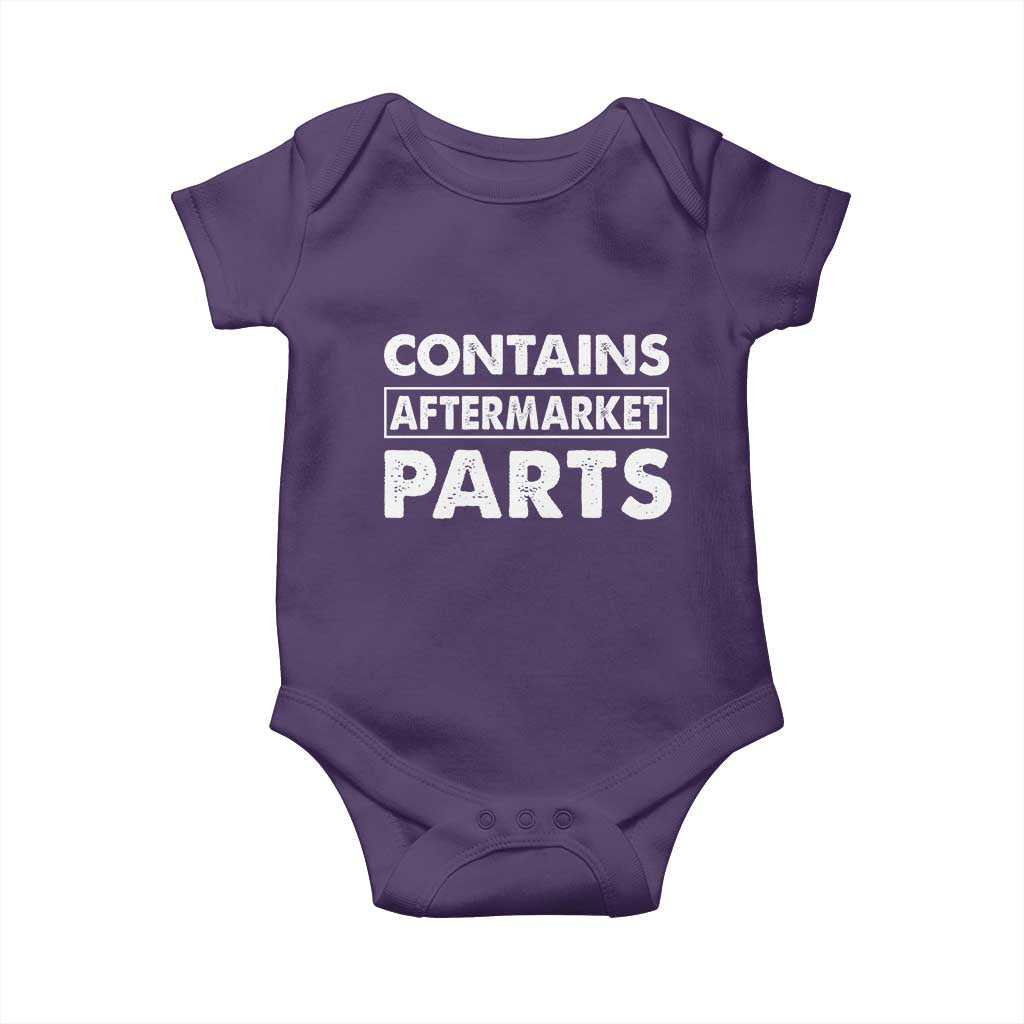Bionic Aftermarket Parts Baby Onesie Knee And Hip Replacement Surgery Recovery Get Well Soon Gift - Wonder Print Shop