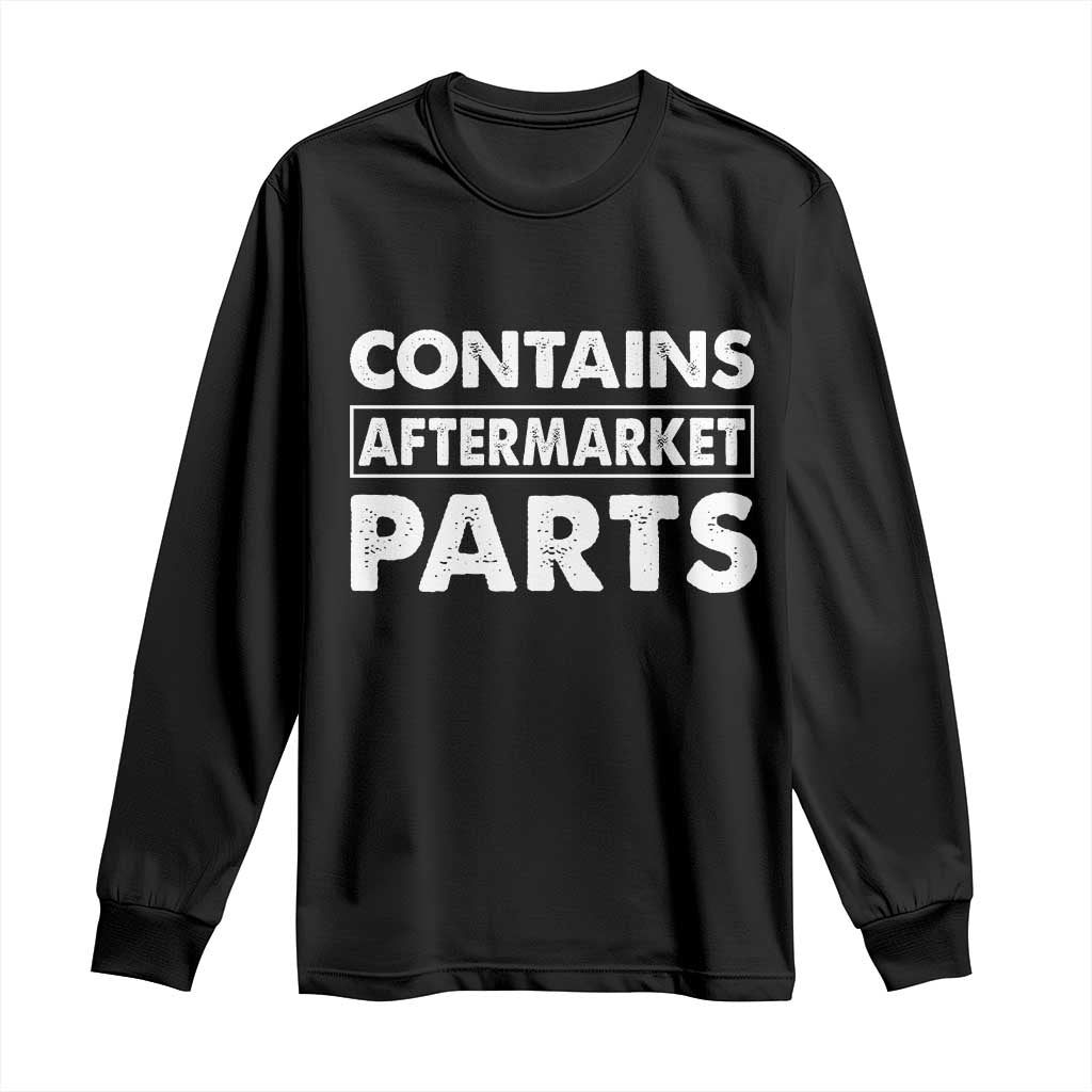 Bionic Aftermarket Parts Long Sleeve Shirt Knee And Hip Replacement Surgery Recovery Get Well Soon Gift - Wonder Print Shop