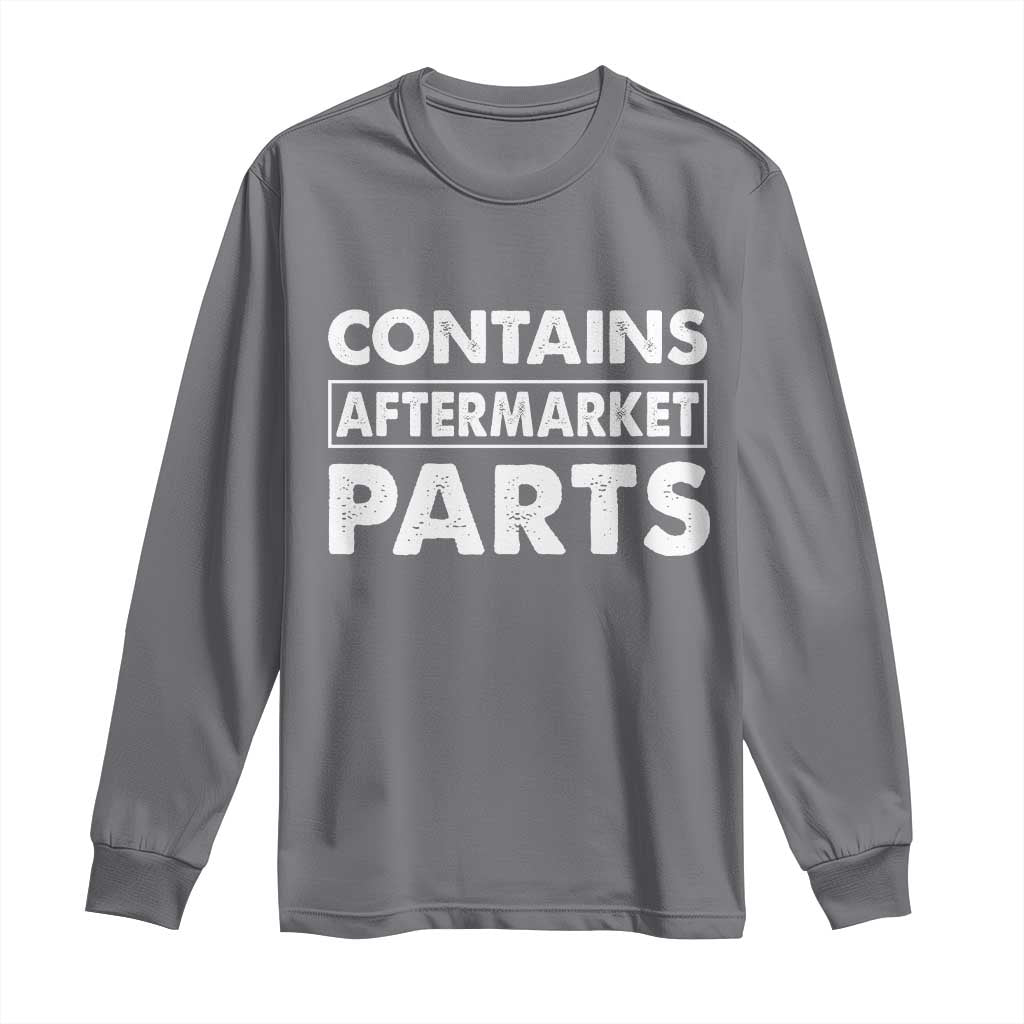 Bionic Aftermarket Parts Long Sleeve Shirt Knee And Hip Replacement Surgery Recovery Get Well Soon Gift - Wonder Print Shop