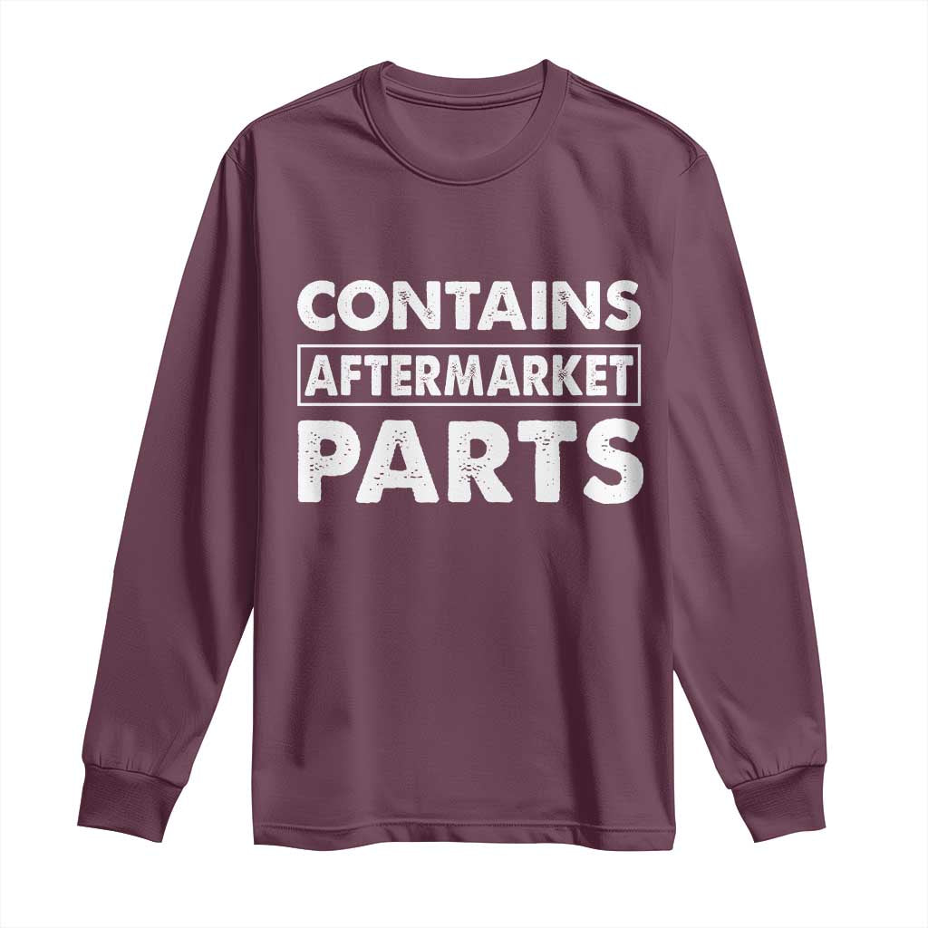Bionic Aftermarket Parts Long Sleeve Shirt Knee And Hip Replacement Surgery Recovery Get Well Soon Gift - Wonder Print Shop
