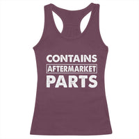 Bionic Aftermarket Parts Racerback Tank Top Knee And Hip Replacement Surgery Recovery Get Well Soon Gift - Wonder Print Shop