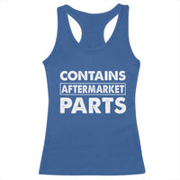 Bionic Aftermarket Parts Racerback Tank Top Knee And Hip Replacement Surgery Recovery Get Well Soon Gift - Wonder Print Shop