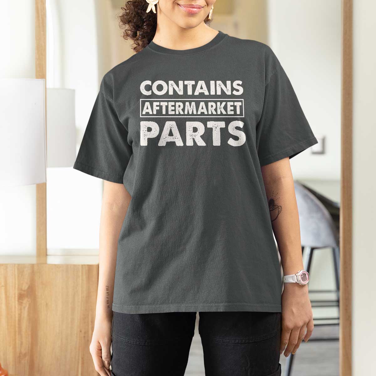 Bionic Aftermarket Parts T Shirt For Women Knee And Hip Replacement Surgery Recovery Get Well Soon Gift - Wonder Print Shop