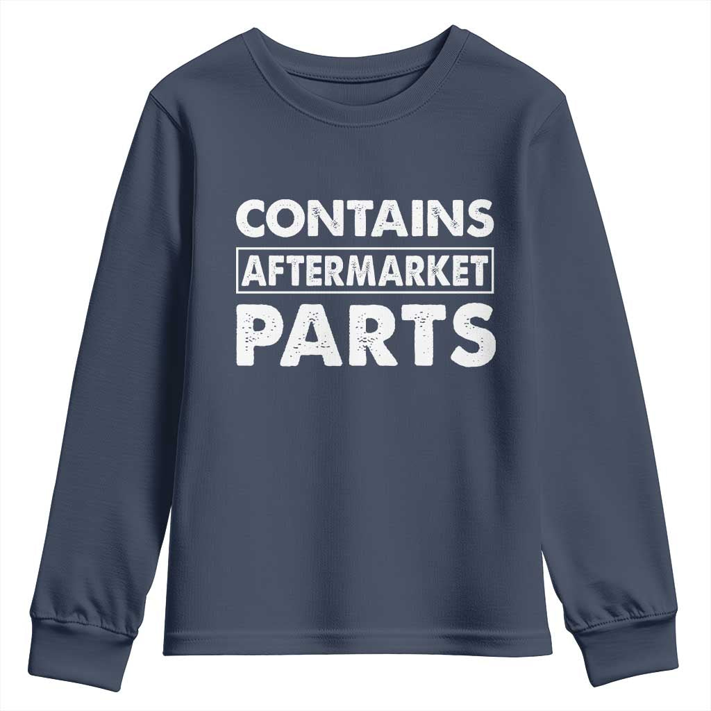 Bionic Aftermarket Parts Youth Sweatshirt Knee And Hip Replacement Surgery Recovery Get Well Soon Gift - Wonder Print Shop