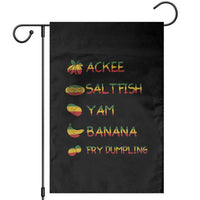 Jamaican National Dish Garden Flag Ackee Saltfish Yardie Jamaican Culture Pride Apparel - Wonder Print Shop