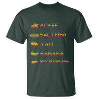 Jamaican National Dish T Shirt Ackee Saltfish Yardie Jamaican Culture Pride Apparel - Wonder Print Shop