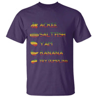 Jamaican National Dish T Shirt Ackee Saltfish Yardie Jamaican Culture Pride Apparel - Wonder Print Shop