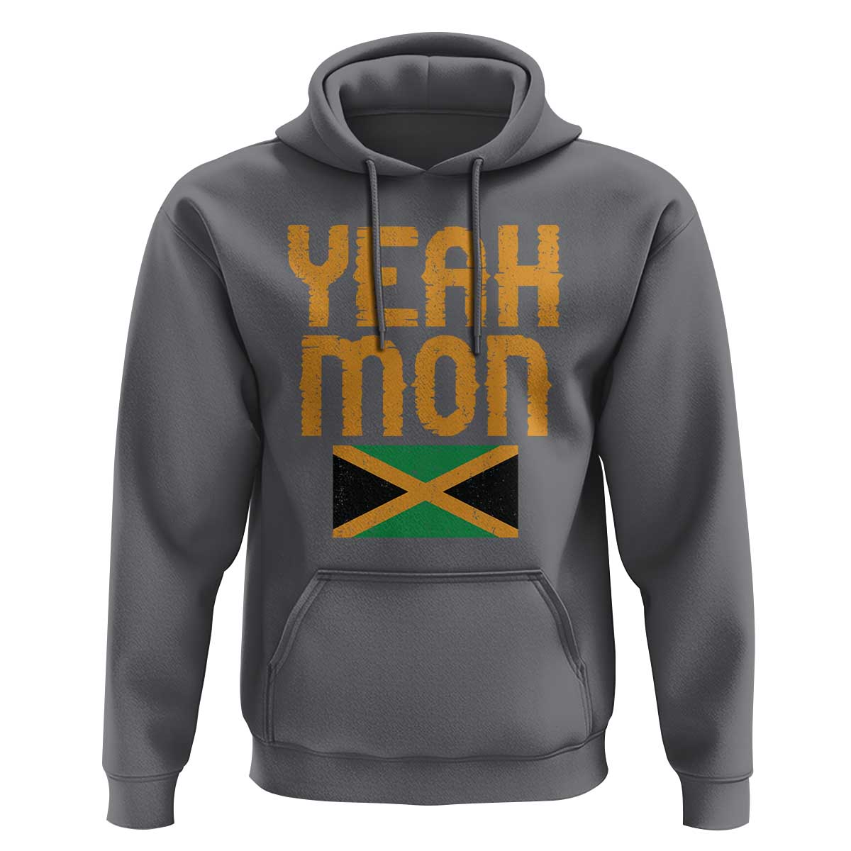 Yeah Mon Jamaican Pride Hoodie Jamaican Vacation Jamaica Reggae Roots - Wonder Print Shop