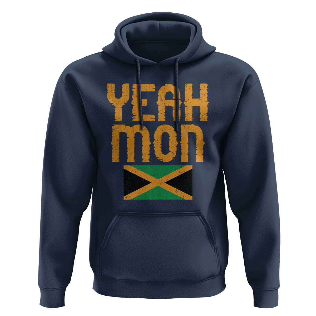 Yeah Mon Jamaican Pride Hoodie Jamaican Vacation Jamaica Reggae Roots - Wonder Print Shop