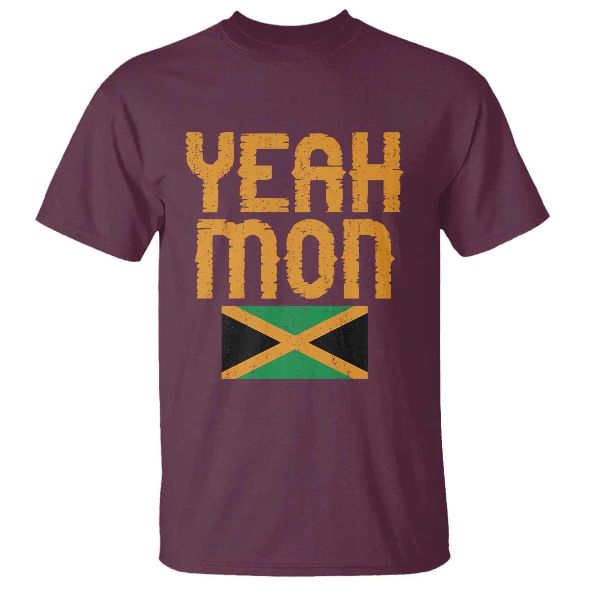 Yeah Mon Jamaican Pride T Shirt Jamaican Vacation Jamaica Reggae Roots - Wonder Print Shop