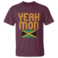 Yeah Mon Jamaican Pride T Shirt Jamaican Vacation Jamaica Reggae Roots - Wonder Print Shop