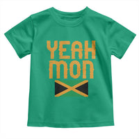 Yeah Mon Jamaican Pride Toddler T Shirt Jamaican Vacation Jamaica Reggae Roots - Wonder Print Shop