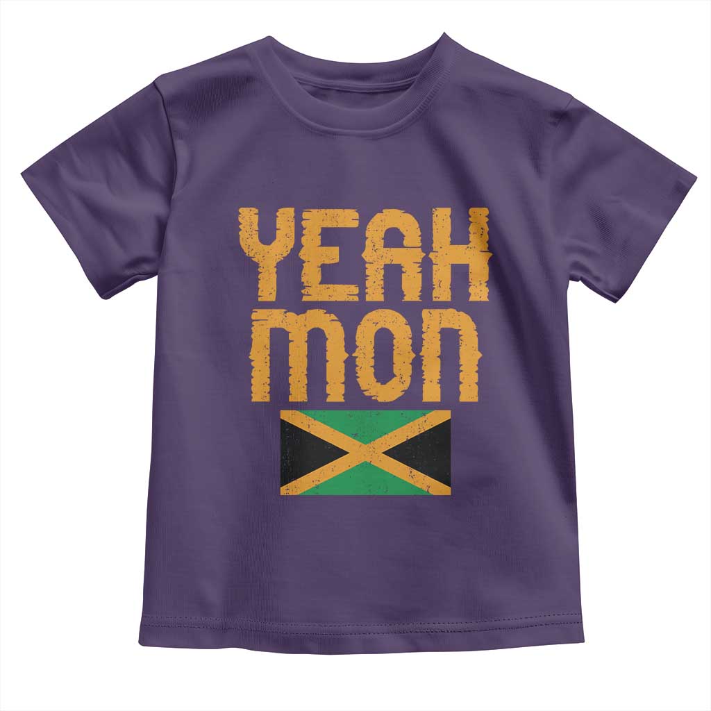 Yeah Mon Jamaican Pride Toddler T Shirt Jamaican Vacation Jamaica Reggae Roots - Wonder Print Shop