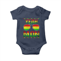 Yeah Mon Jamaican Pride Baby Onesie Jamaican Vacation Jamaica Reggae Sunglasses - Wonder Print Shop