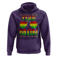 Yeah Mon Jamaican Pride Hoodie Jamaican Vacation Jamaica Reggae Sunglasses - Wonder Print Shop