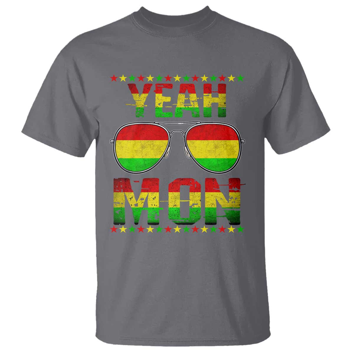 Yeah Mon Jamaican Pride T Shirt Jamaican Vacation Jamaica Reggae Sunglasses - Wonder Print Shop