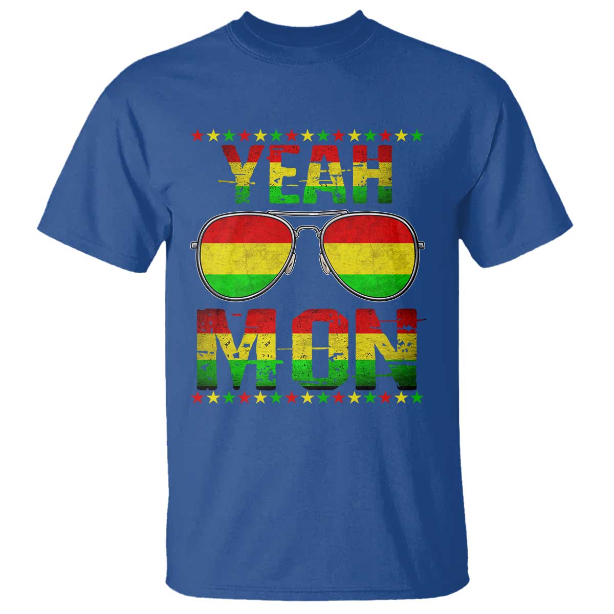 Yeah Mon Jamaican Pride T Shirt Jamaican Vacation Jamaica Reggae Sunglasses - Wonder Print Shop
