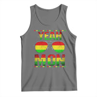 Yeah Mon Jamaican Pride Tank Top Jamaican Vacation Jamaica Reggae Sunglasses - Wonder Print Shop